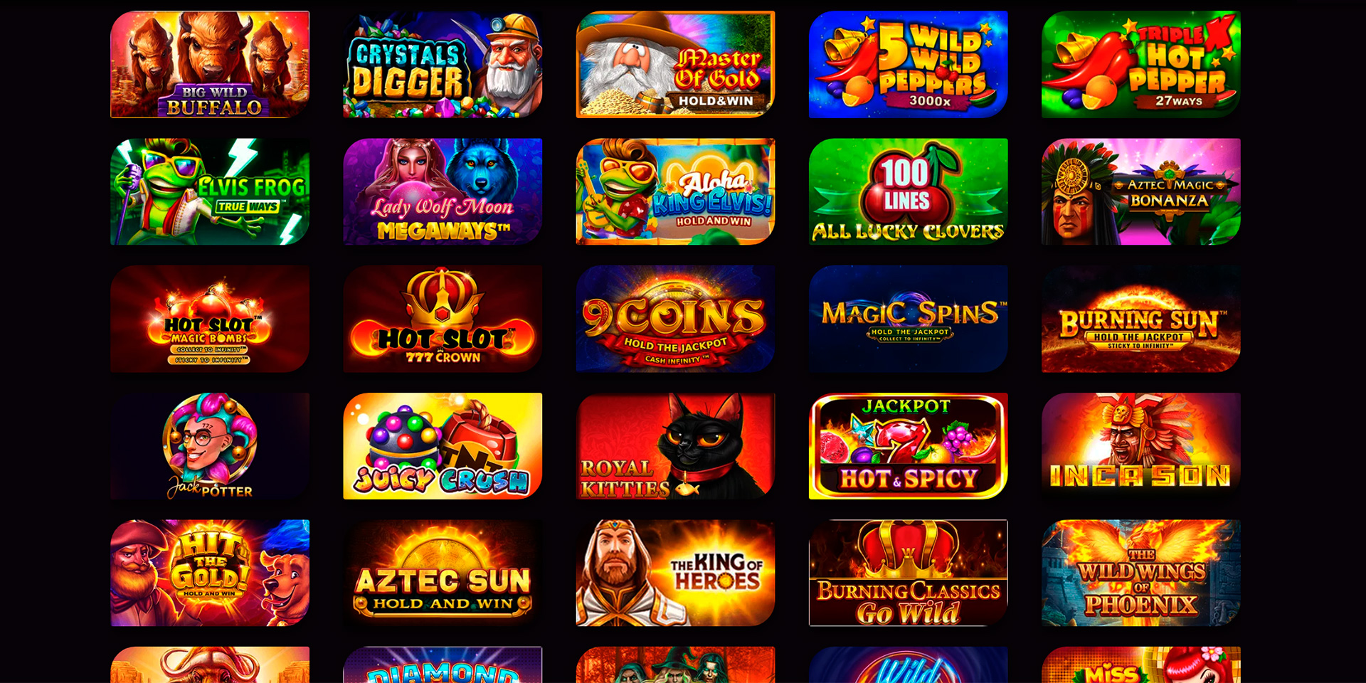 Online slots games